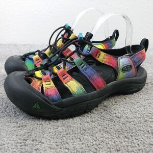 Keen Newport H2 Womens Size 7 Sandals Retro Rainbow Tie Dye Slingback Waterproof